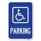 Signmission Parking Handicapped Symbol Heavy-Gauge Aluminum Sign, 12" x 18", A-1218-23477 A-1218-23477 - alternate 1